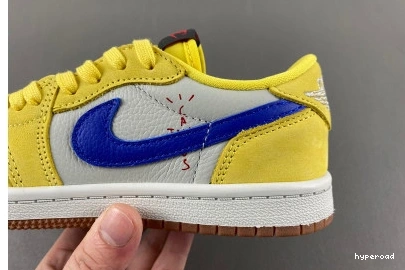 Hyperoad x (KIDS)Travis Jordan Fragment Scott Air 1 Low x OG 0804